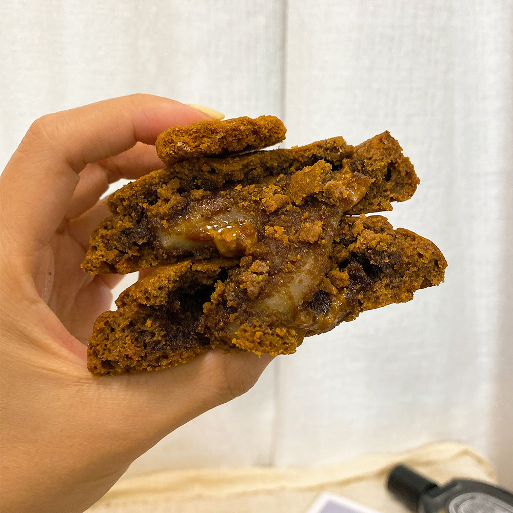 Caramel Espresso Mochi Cookie 特濃咖啡焦糖醬麻糬厚曲奇