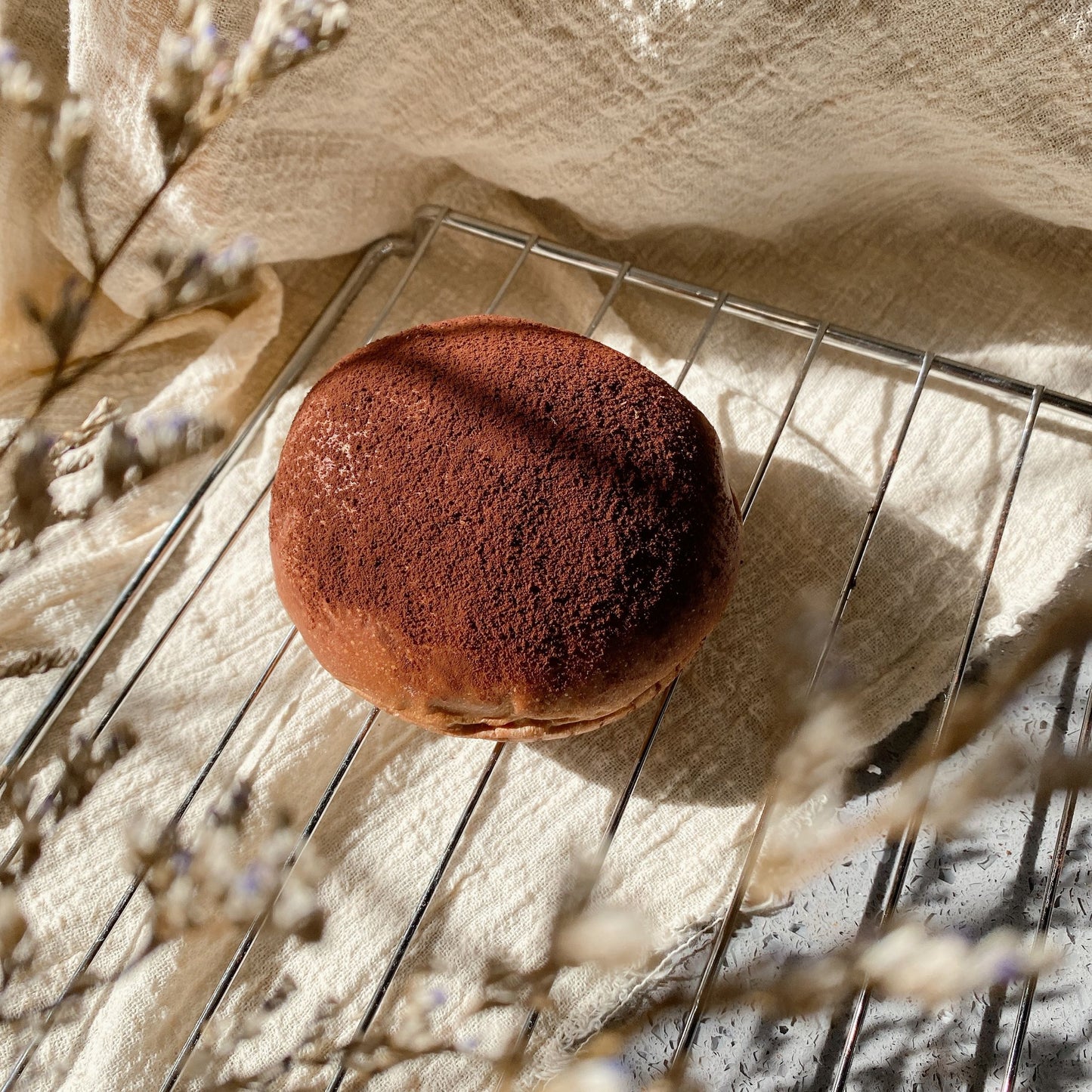 Chocolate Mochi Bun 朱古力軟心麻糬包