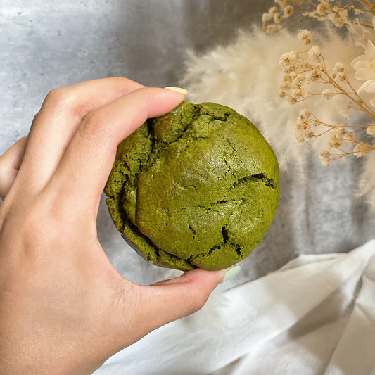 Pure Matcha Mochi Cookie 抹茶流心麻糬厚曲奇